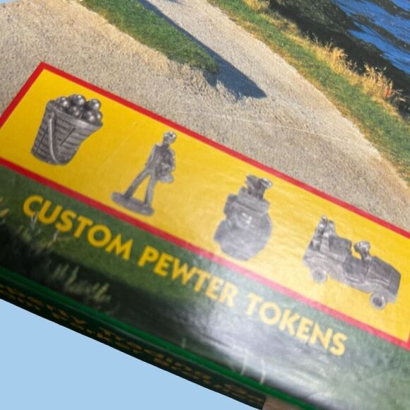 NEW 1998 USAopoly Vintage Monopoly Golf Board Game Complete Open Box - Picture 5 of 5